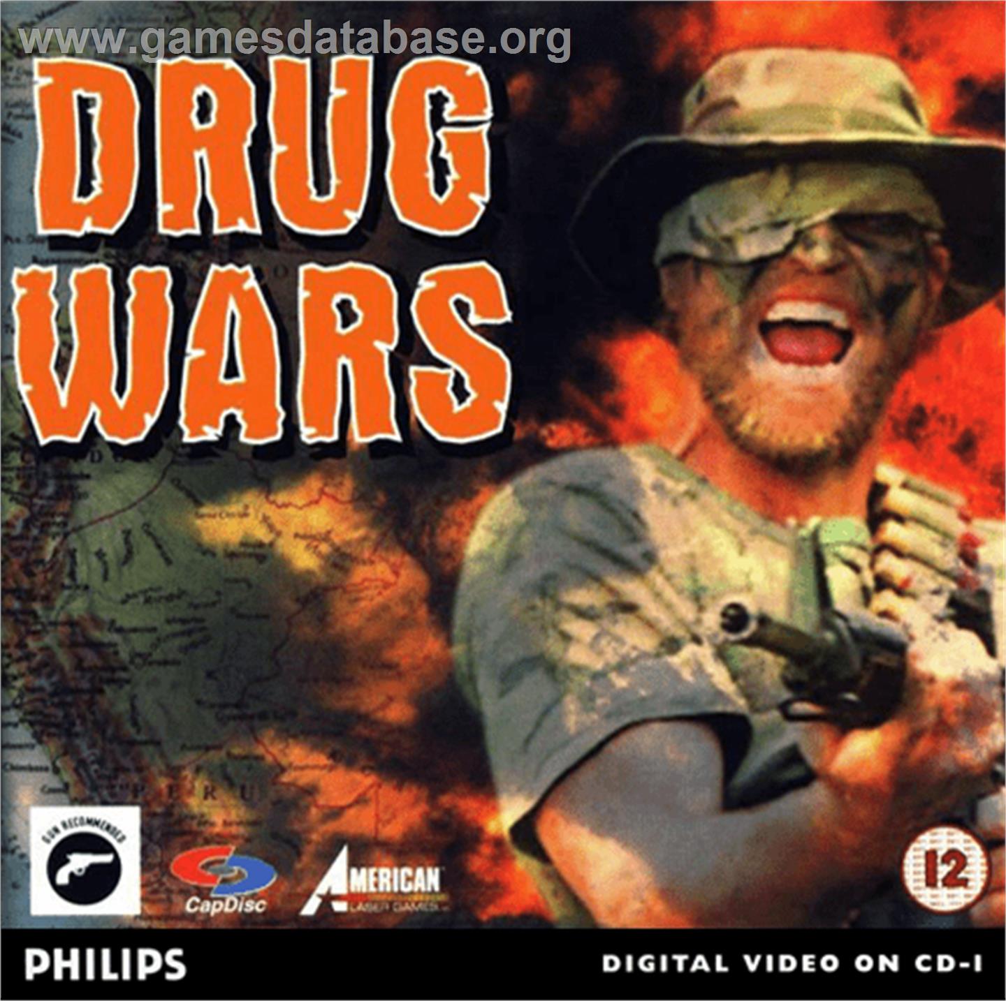 Drug Wars - Philips CD-i - Artwork - Box