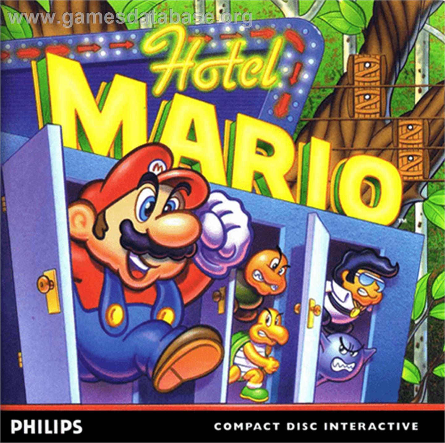 Hotel Mario - Philips CD-i - Artwork - Box
