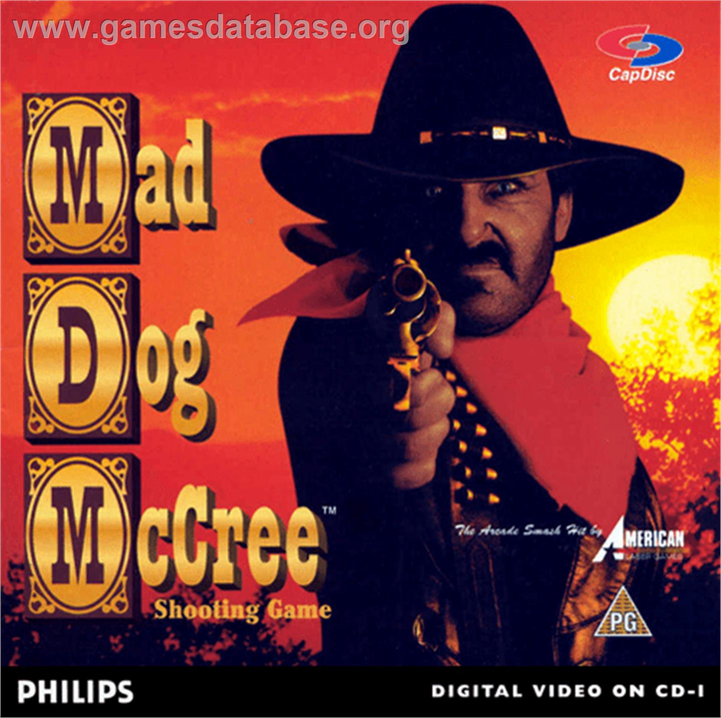 Mad Dog McCree v2.03 board rev. B - Philips CD-i - Artwork - Box