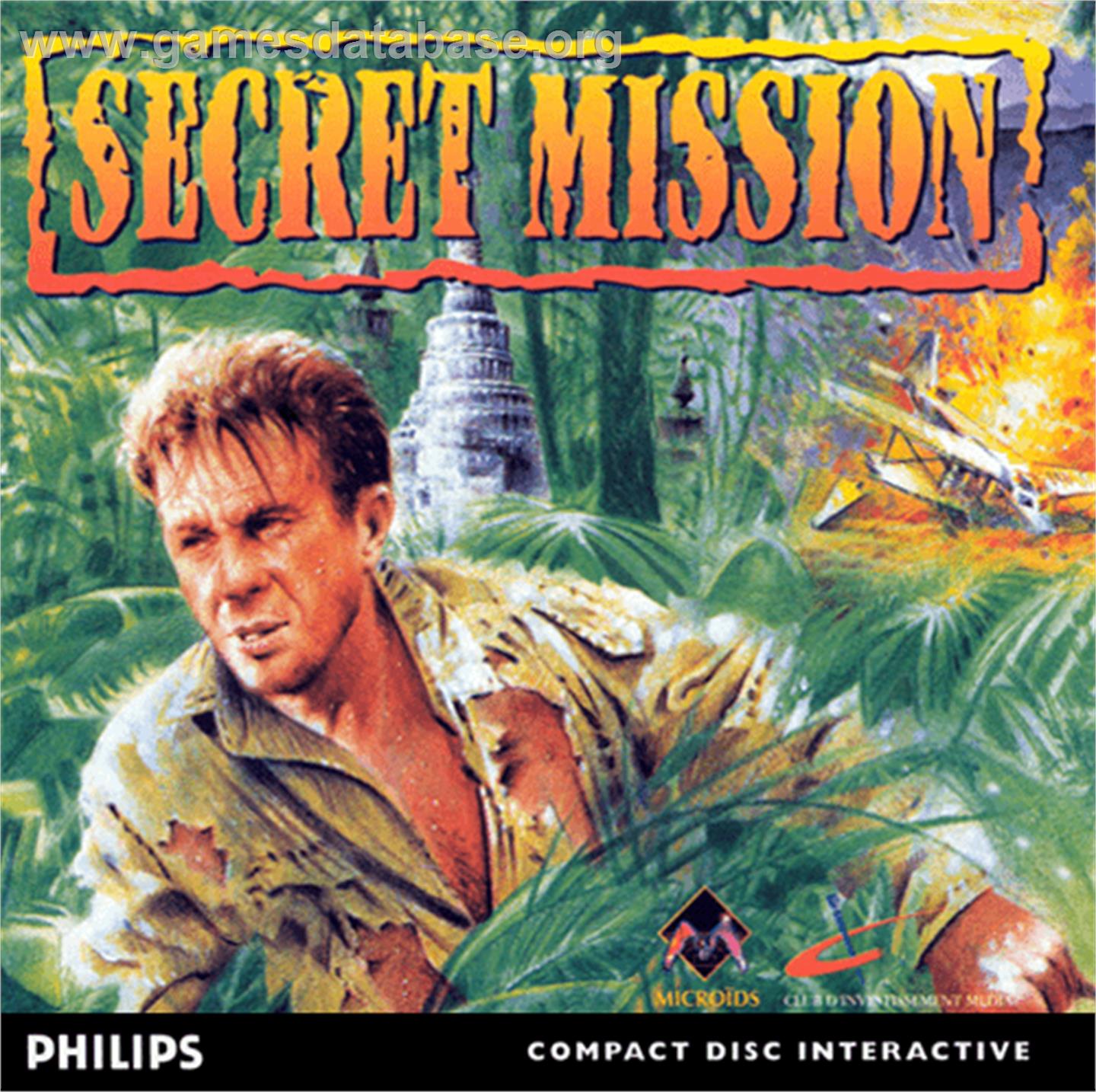 Secret Mission - Philips CD-i - Artwork - Box