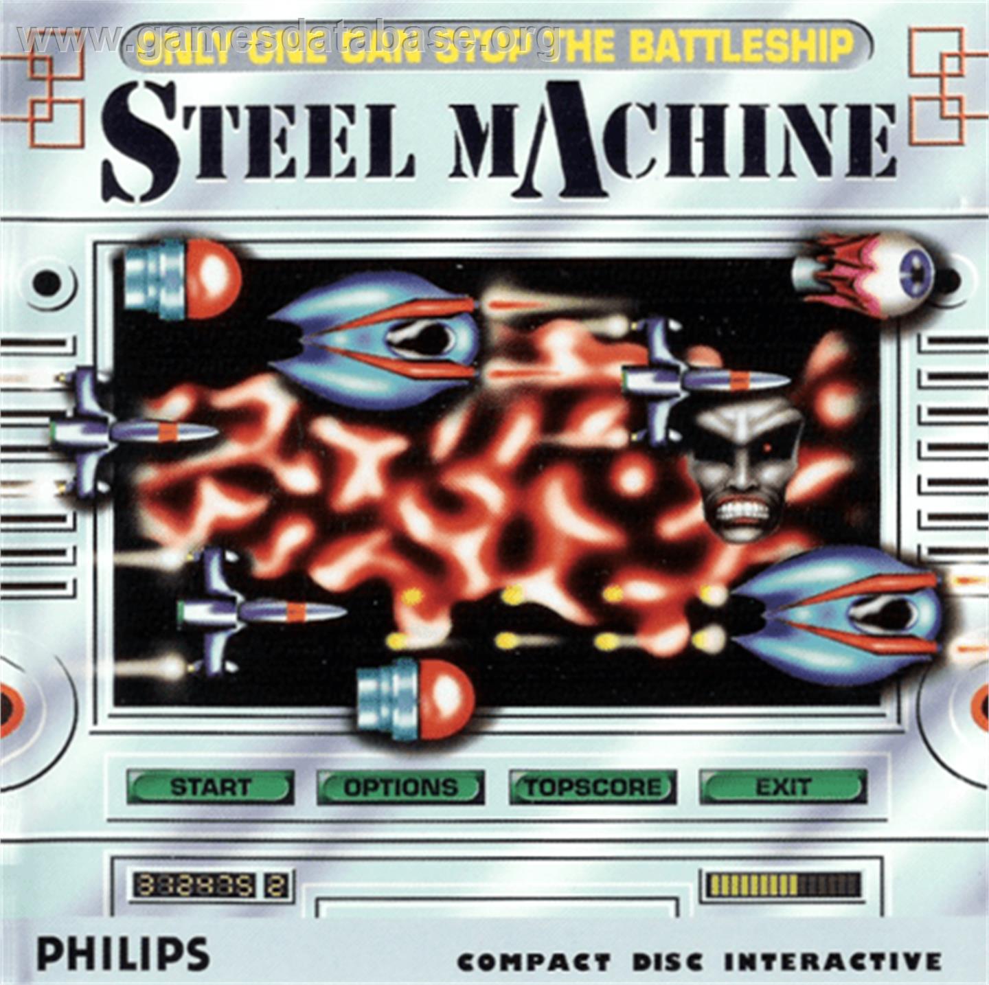 Steel Machine - Philips CD-i - Artwork - Box