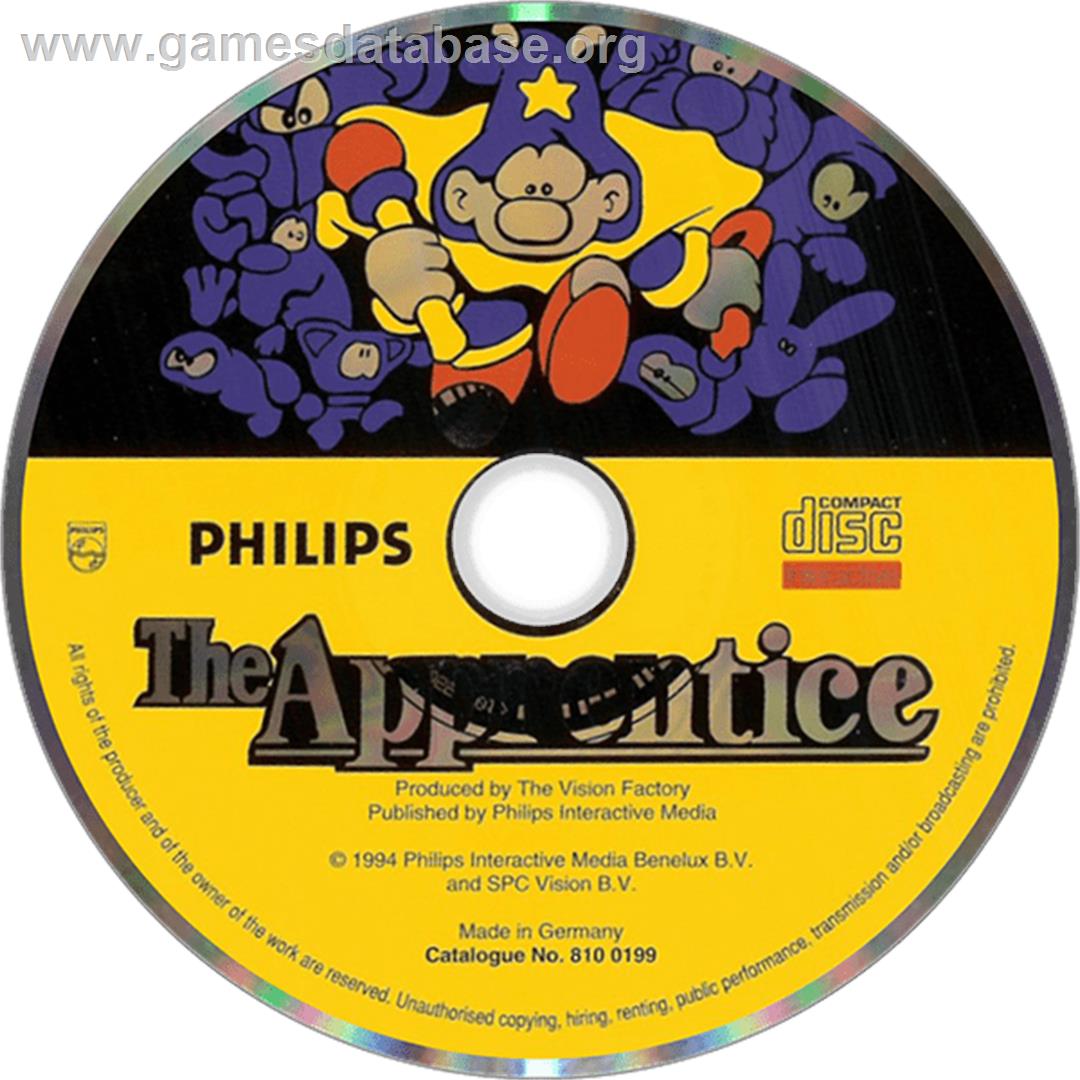 Apprentice - Philips CD-i - Artwork - Disc