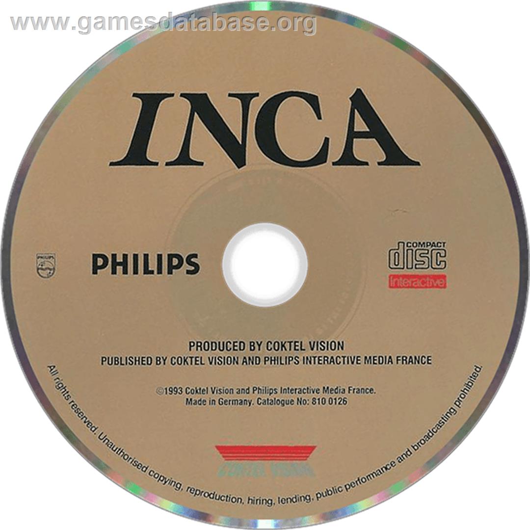Inca - Philips CD-i - Artwork - Disc