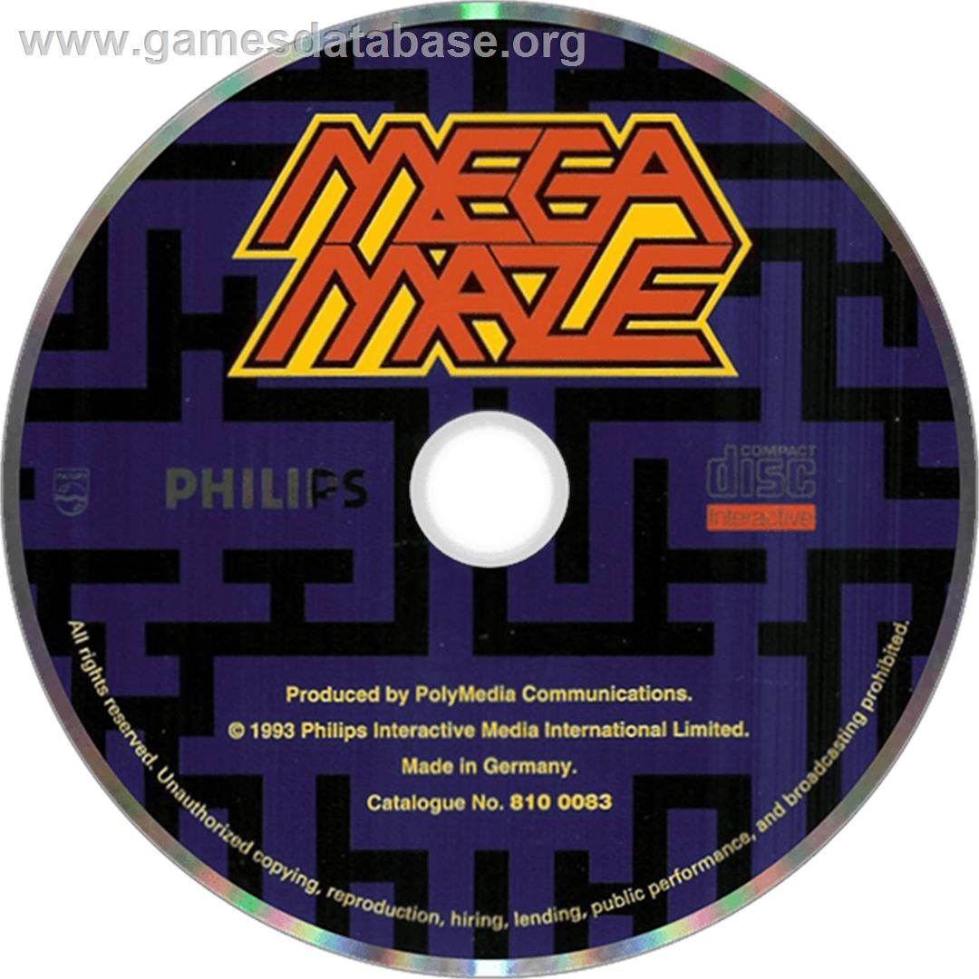 Mega Maze - Philips CD-i - Artwork - Disc