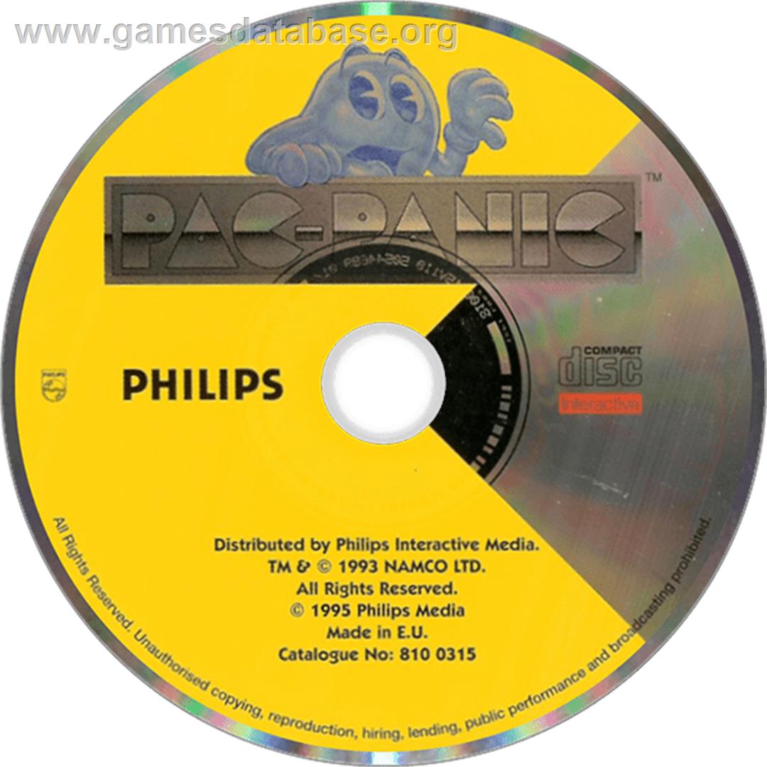 Pac-Attack - Philips CD-i - Artwork - Disc