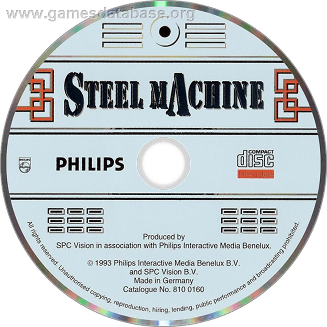 Steel Machine - Philips CD-i - Artwork - Disc