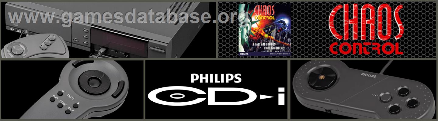 Chaos Control - Philips CD-i - Artwork - Marquee