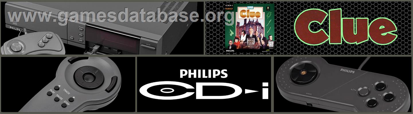 Clue - Philips CD-i - Artwork - Marquee