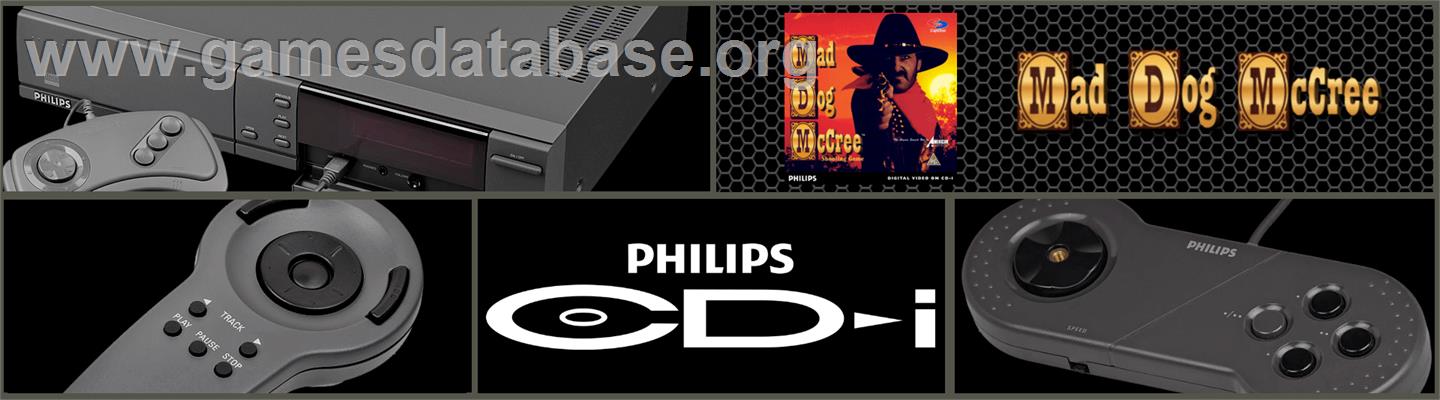 Mad Dog McCree v2.03 board rev. B - Philips CD-i - Artwork - Marquee