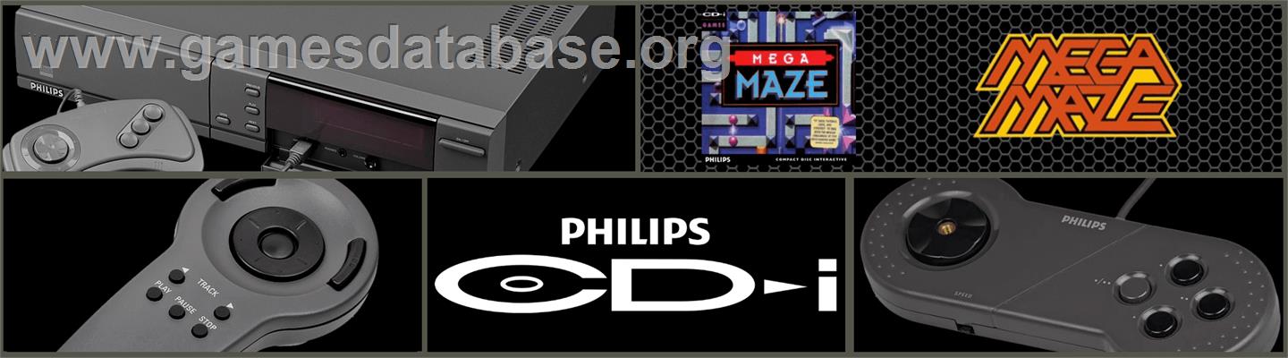 Mega Maze - Philips CD-i - Artwork - Marquee
