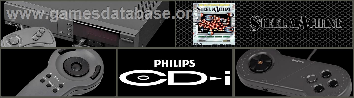 Steel Machine - Philips CD-i - Artwork - Marquee