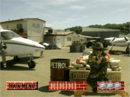In game image of Drug Wars on the Philips CD-i.