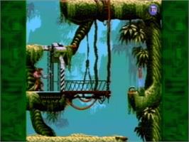 In game image of Flashback on the Philips CD-i.