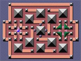 In game image of Mega Maze on the Philips CD-i.