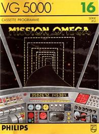 Box cover for Mission Omega on the Philips VG 5000.