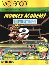 Box cover for Monkey Academy on the Philips VG 5000.