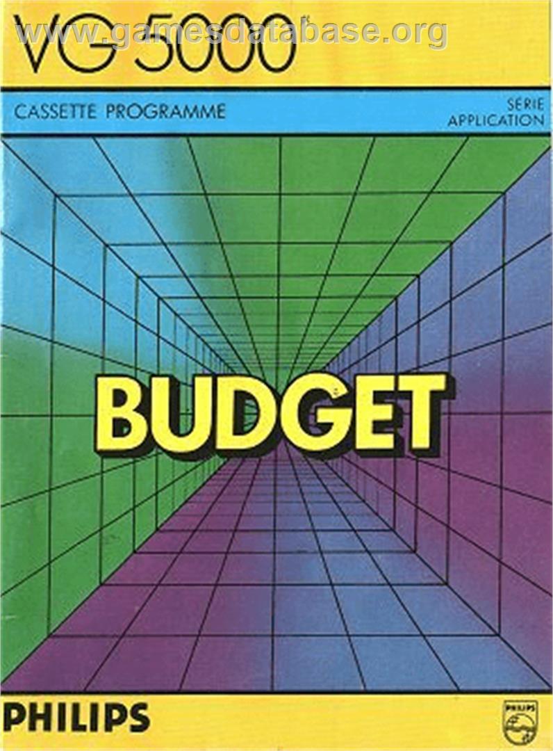 Budget - Philips VG 5000 - Artwork - Box
