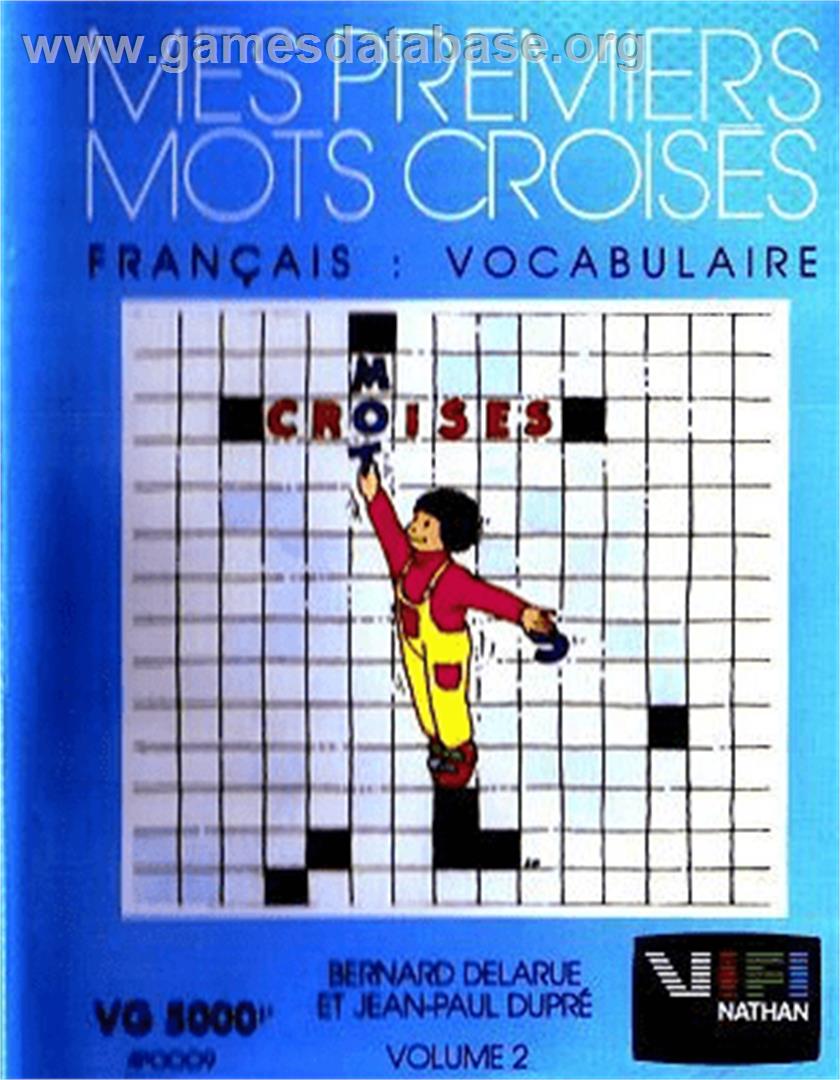 Mes Premiers Mots Croises - Volume 2 - Philips VG 5000 - Artwork - Box