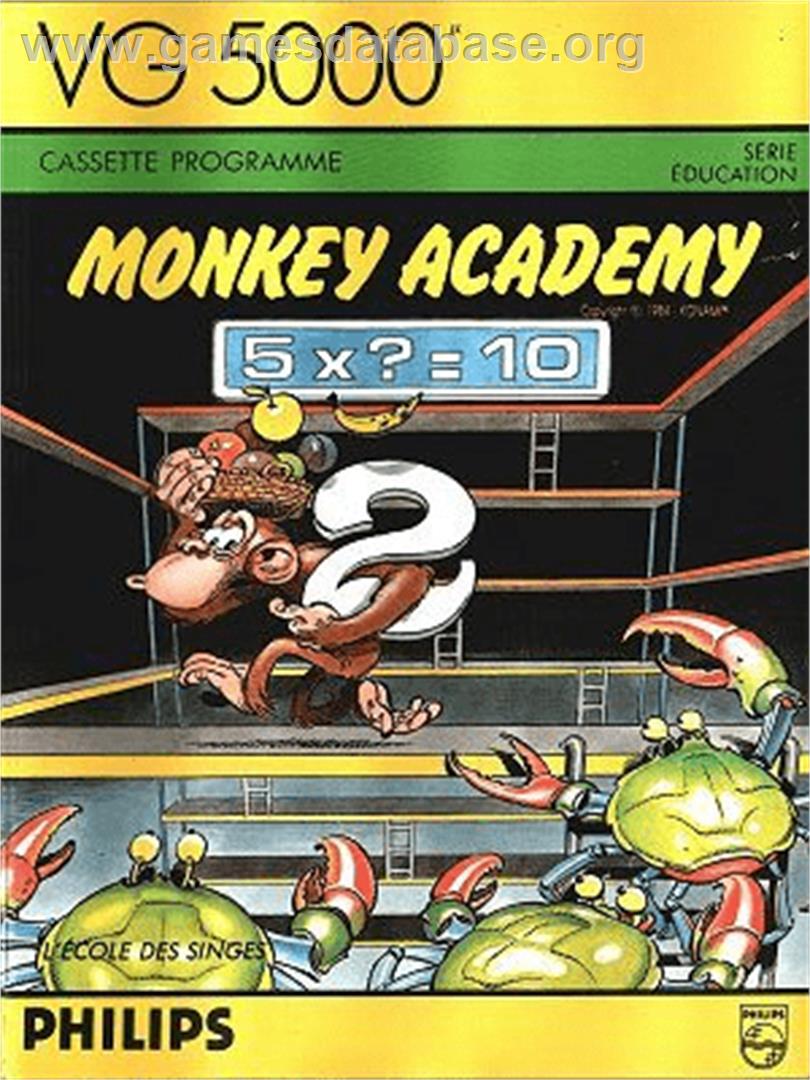 Monkey Academy - Philips VG 5000 - Artwork - Box