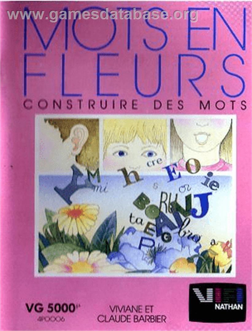 Mots En Fleurs - Philips VG 5000 - Artwork - Box