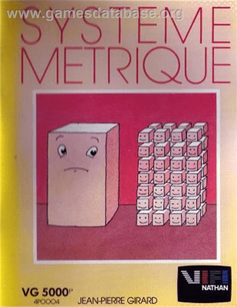 Systeme Metrique - Philips VG 5000 - Artwork - Box
