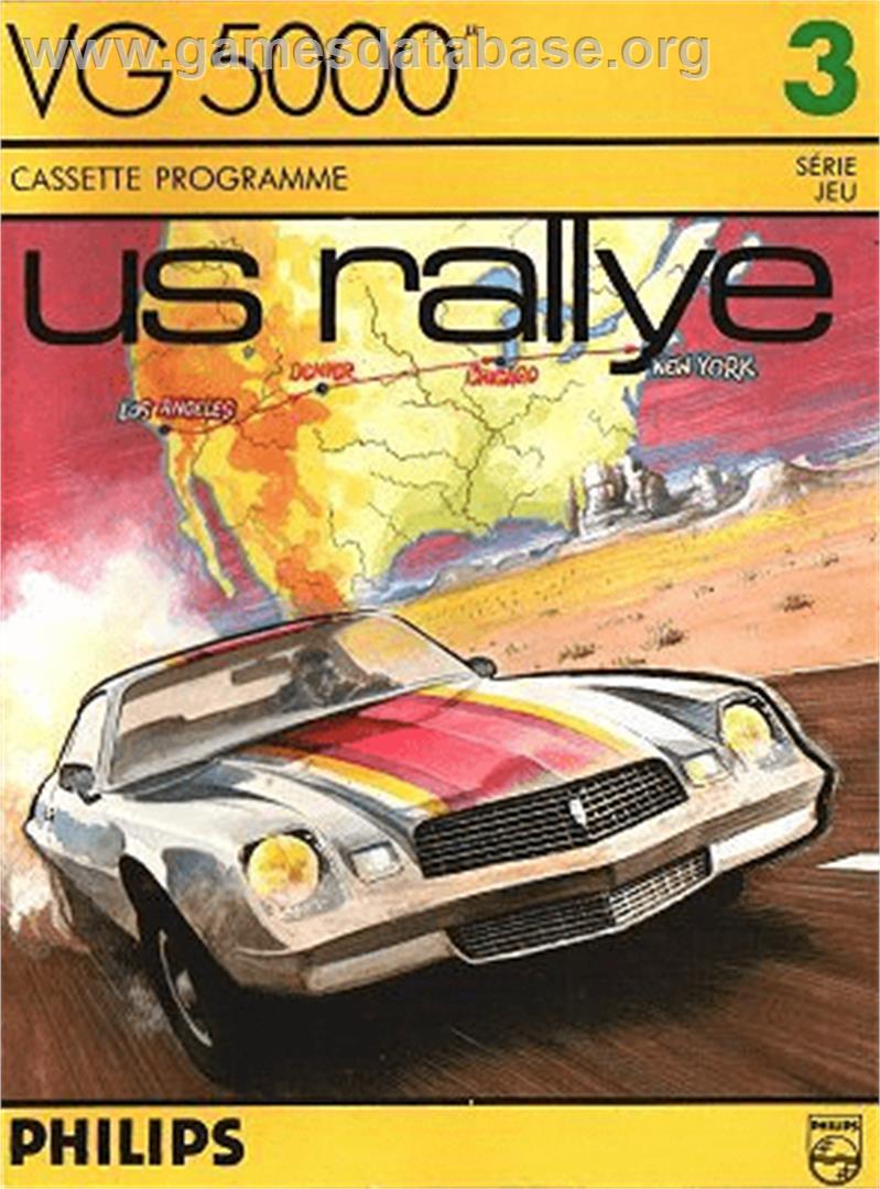Us Rallye - Philips VG 5000 - Artwork - Box
