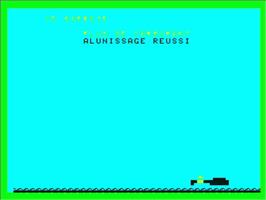In game image of Alunissage on the Philips VG 5000.
