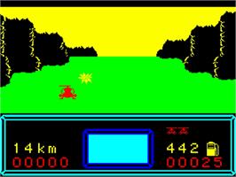 In game image of Helicoptere on the Philips VG 5000.