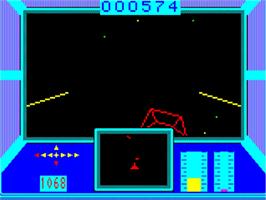 In game image of Mission Omega on the Philips VG 5000.