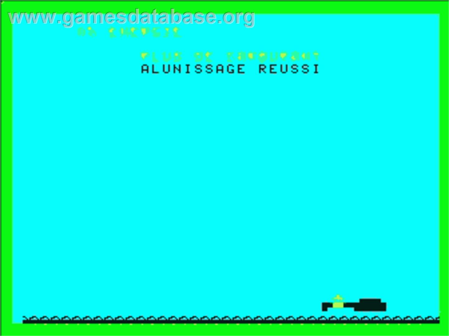 Alunissage - Philips VG 5000 - Artwork - In Game