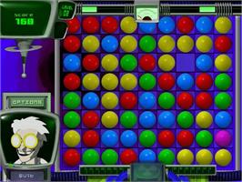 In game image of Atomica Deluxe on the PopCap.