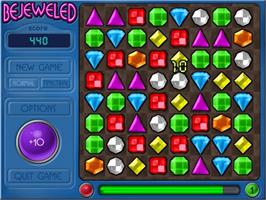 In game image of Bejeweled Deluxe on the PopCap.