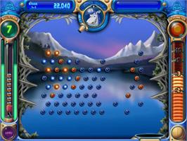 In game image of Peggle Deluxe on the PopCap.