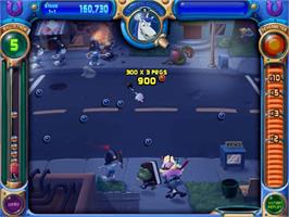 In game image of Peggle Nights Deluxe on the PopCap.