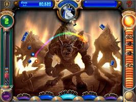 In game image of Peggle World of Warcraft Edition on the PopCap.