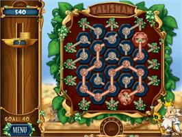 In game image of Talismania Deluxe on the PopCap.