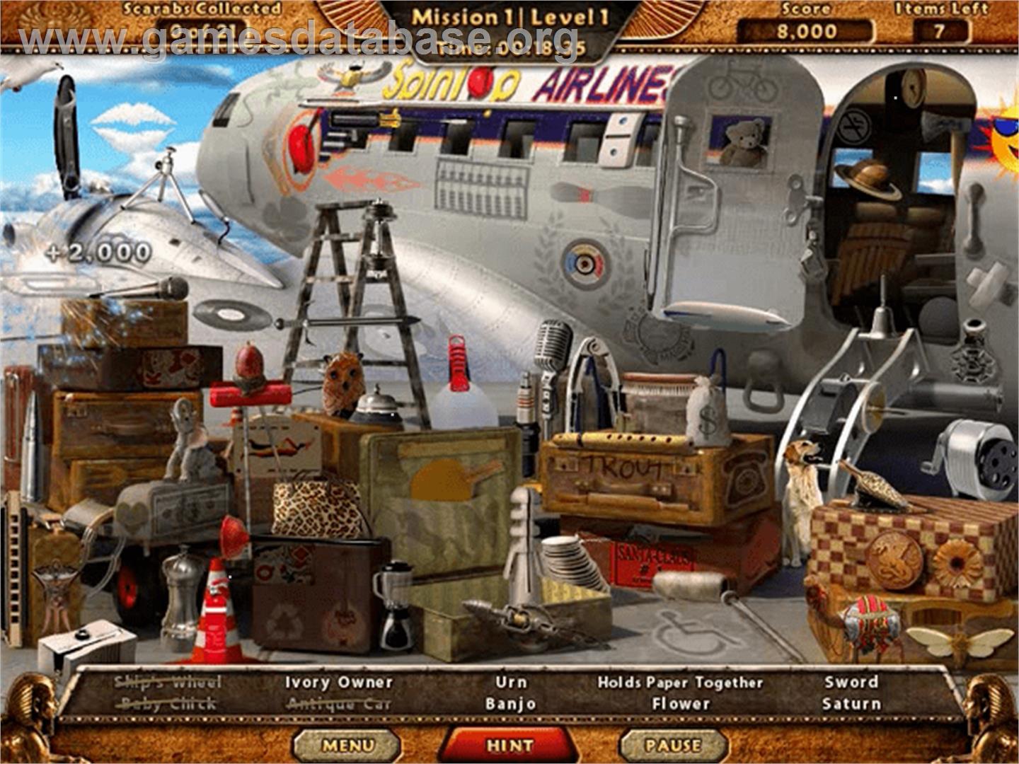 Amazing Adventures The Lost Tomb - PopCap - Artwork - In Game