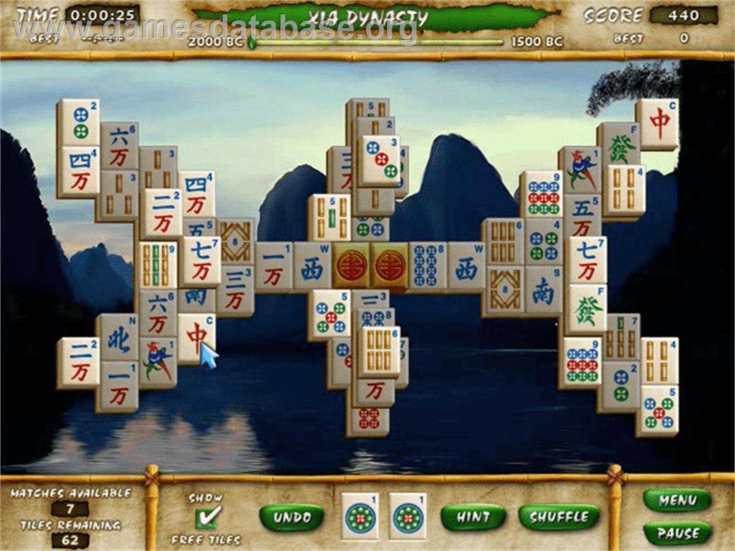 Mahjong Escape Ancient China - PopCap - Artwork - In Game