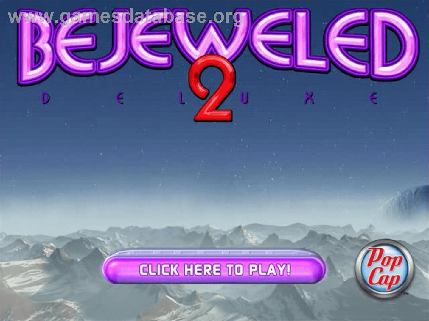 Bejeweled 2 Deluxe - PopCap - Artwork - Title Screen