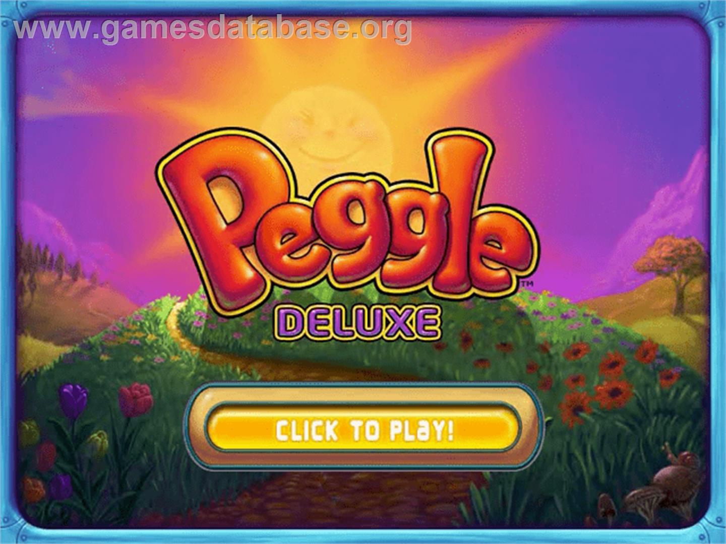 Peggle Deluxe - PopCap - Artwork - Title Screen