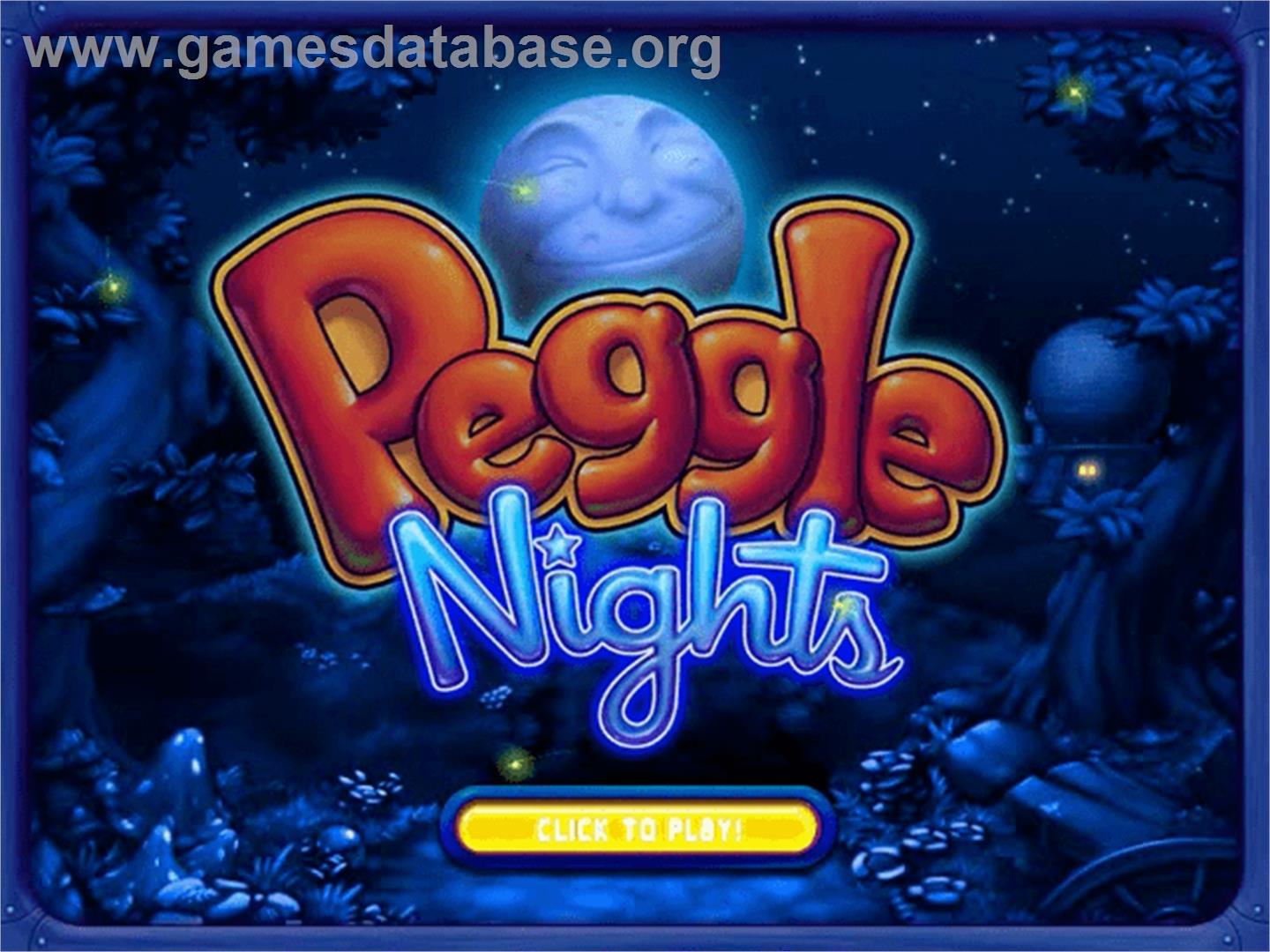 Peggle Nights Deluxe - PopCap - Artwork - Title Screen