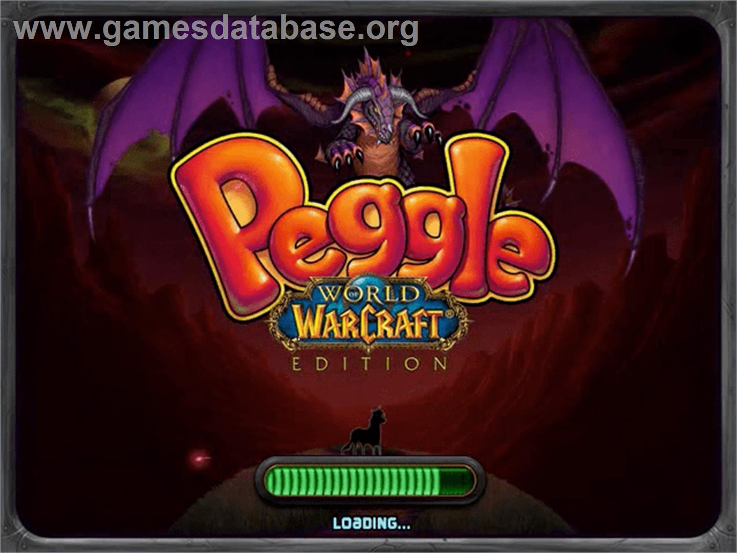 Peggle World of Warcraft Edition - PopCap - Artwork - Title Screen