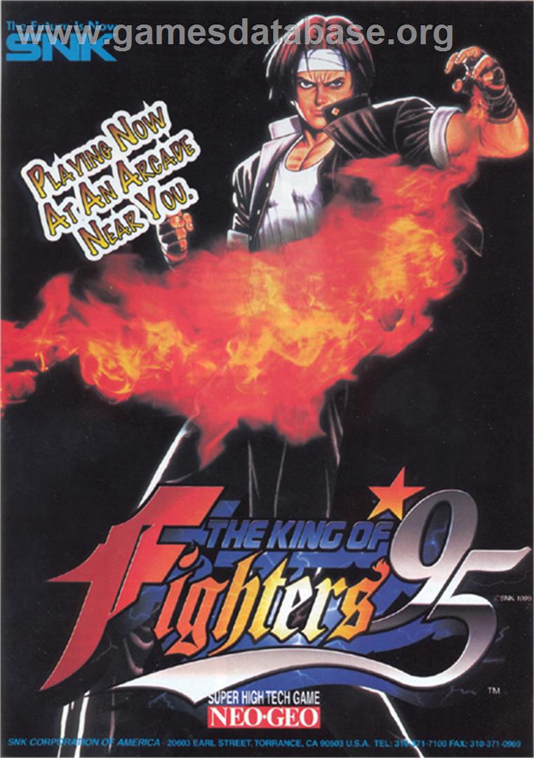 The King of Fighters '95 - Sony Playstation - Artwork - Advert