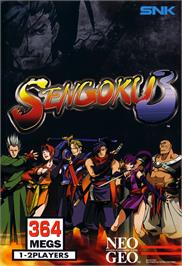 Box cover for Sengoku 3 on the SNK Neo-Geo AES.