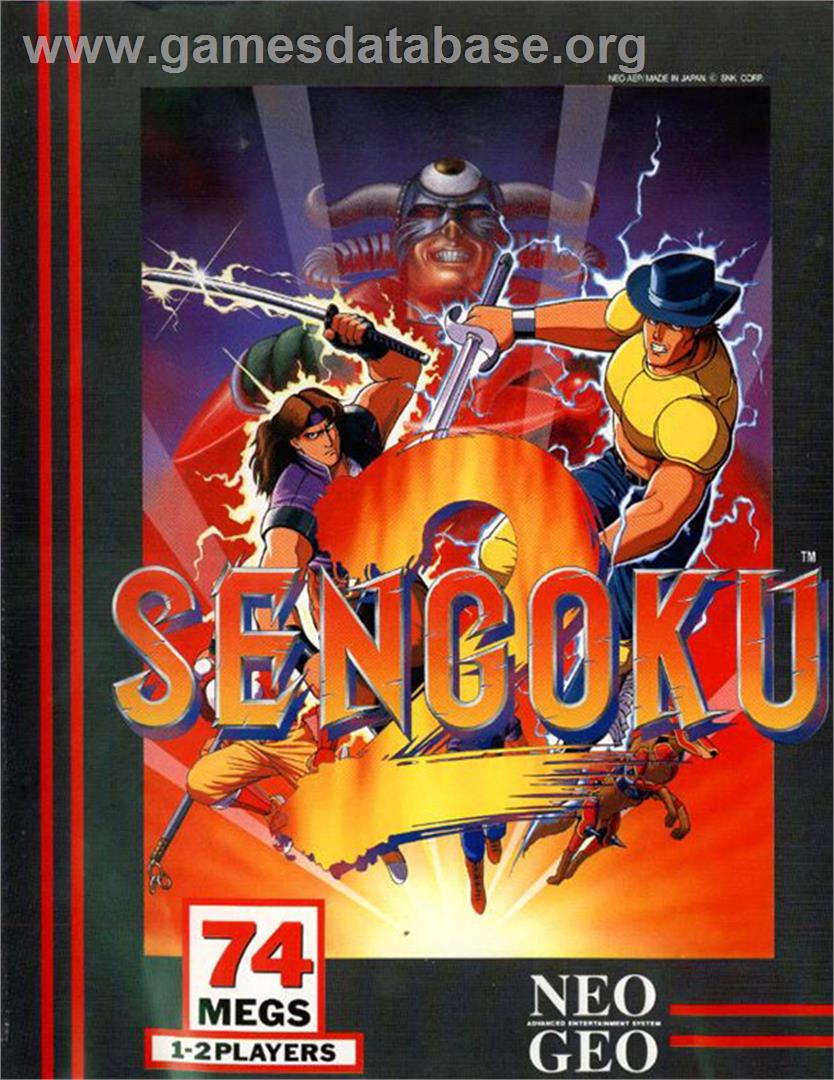 Sengoku 2 - SNK Neo-Geo AES - Artwork - Box