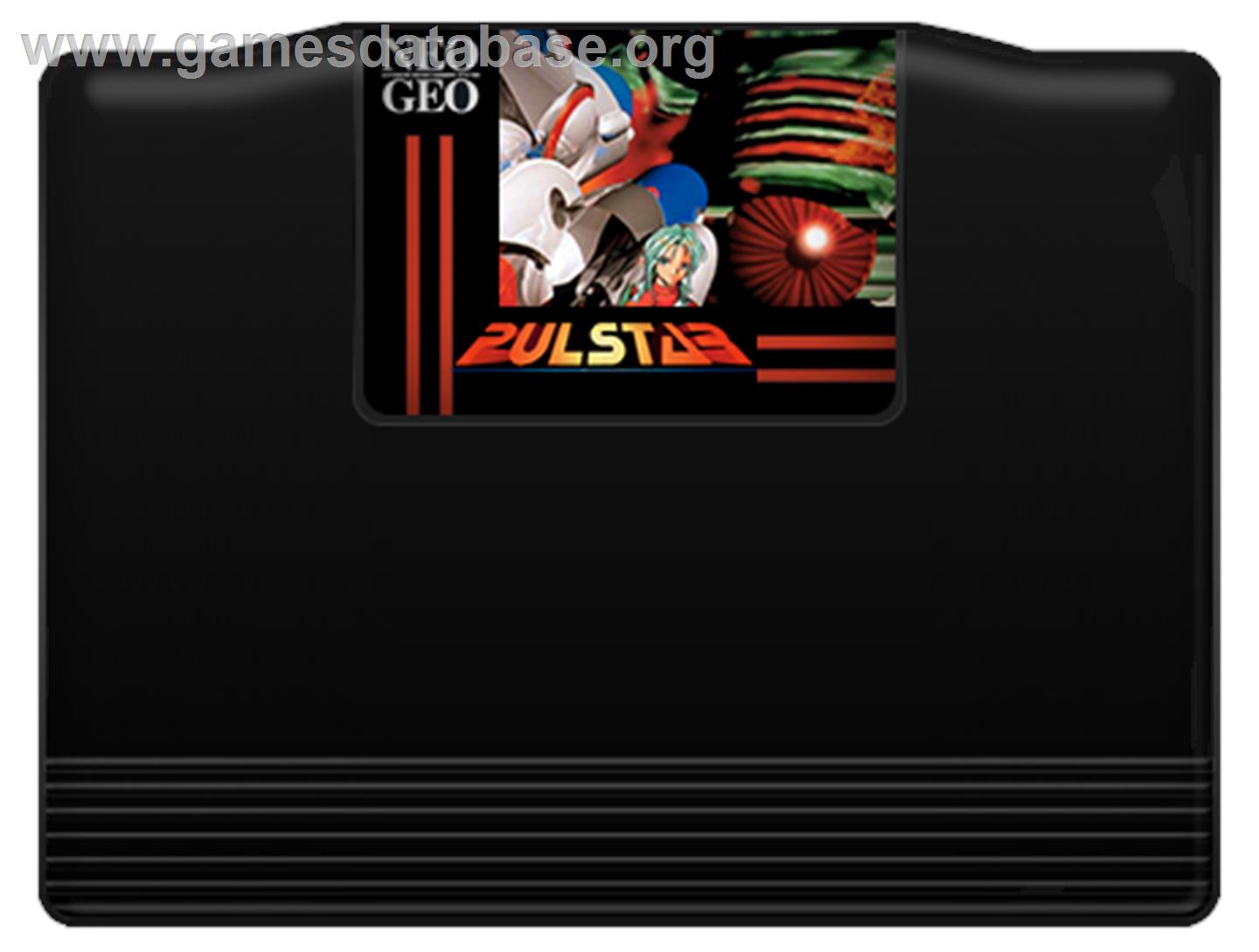 Pulstar - SNK Neo-Geo AES - Artwork - Cartridge