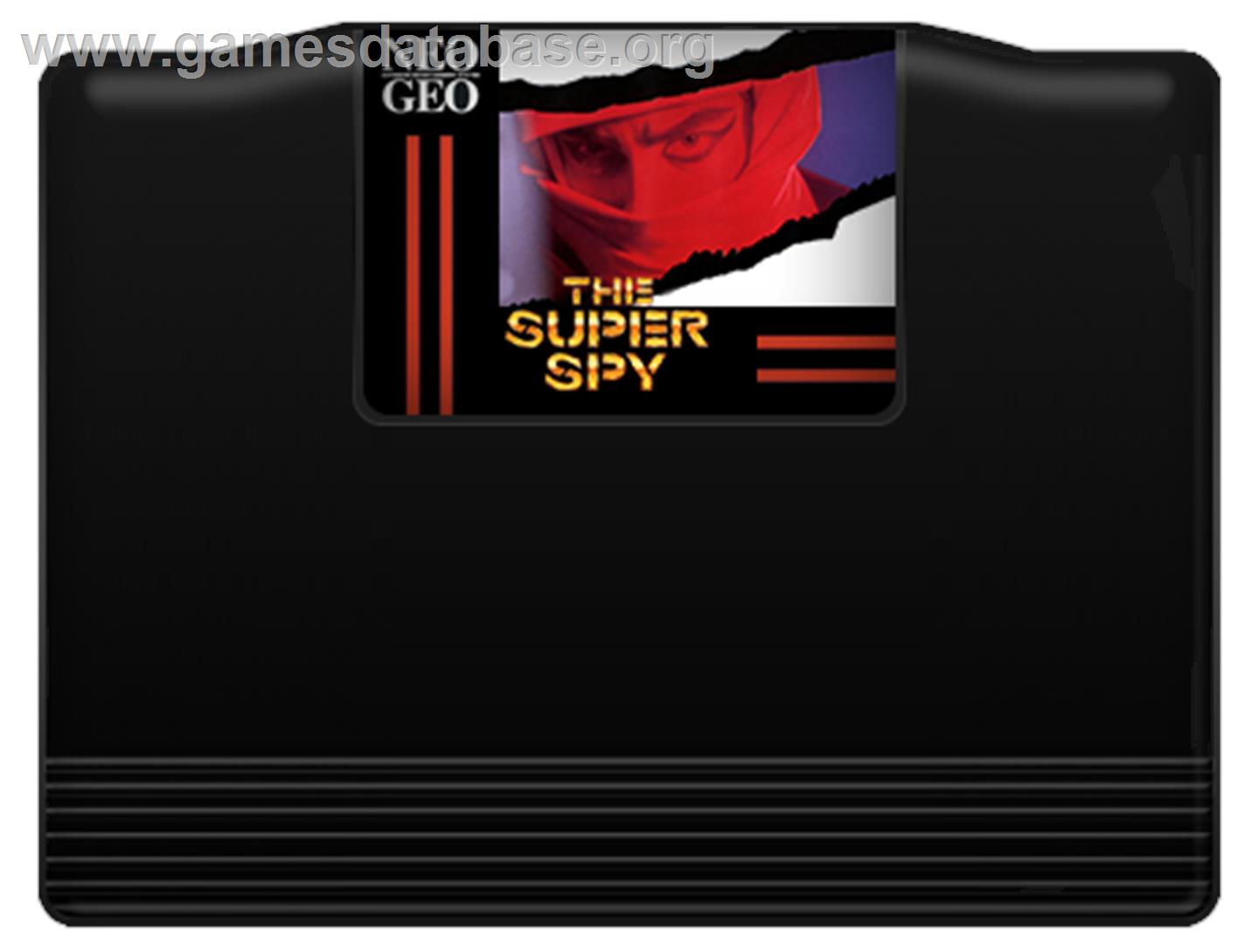 The Super Spy - SNK Neo-Geo AES - Artwork - Cartridge
