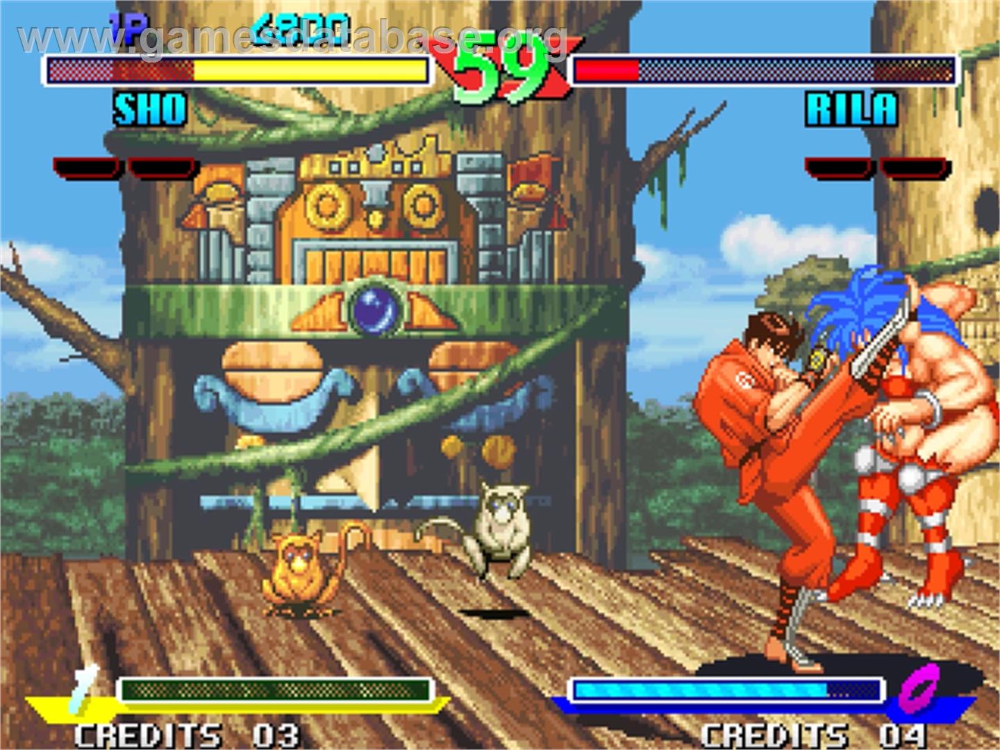 Breakers - SNK Neo-Geo AES - Artwork - In Game