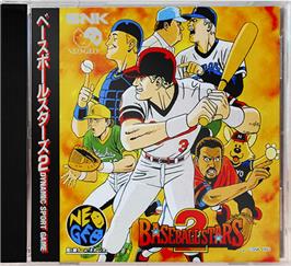 Box cover for Baseball Stars 2 on the SNK Neo-Geo CD.
