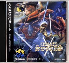 Box cover for Crossed Swords on the SNK Neo-Geo CD.